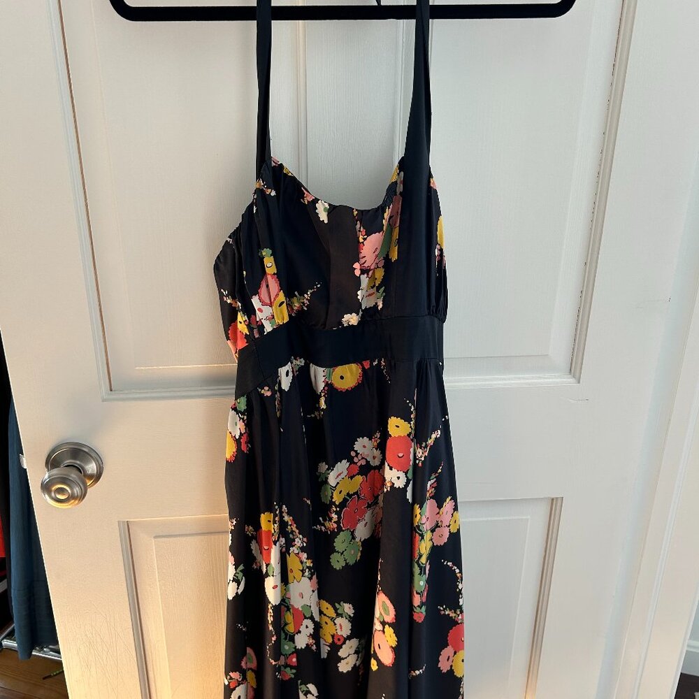 Size 6 Moulinette Soeurs Silk Dress with Taffeta Lining